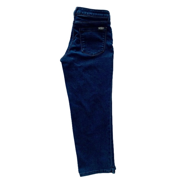 Eddie Bauer Dark Blue Ankle & Cropped Jeans - Picture 1 of 6